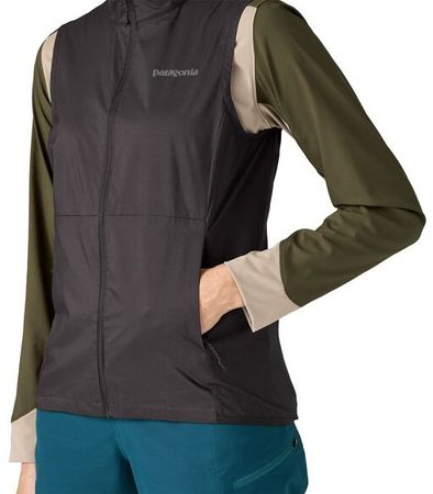 TRAIL CRAFT Damen-Windweste / black / S
