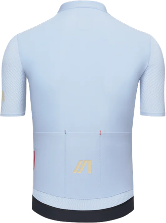 AERO LIGHT Herren-Kurzarmtrikot / ice blue / L
