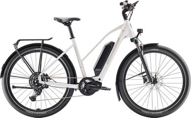 ZING TRIP CORE TRAPEZ 545 E-City- u. Alltagsvelo / Weiss Met. / M