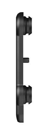 TWIST LOCK Bidon rund, komplett / transparent clear / 6DL