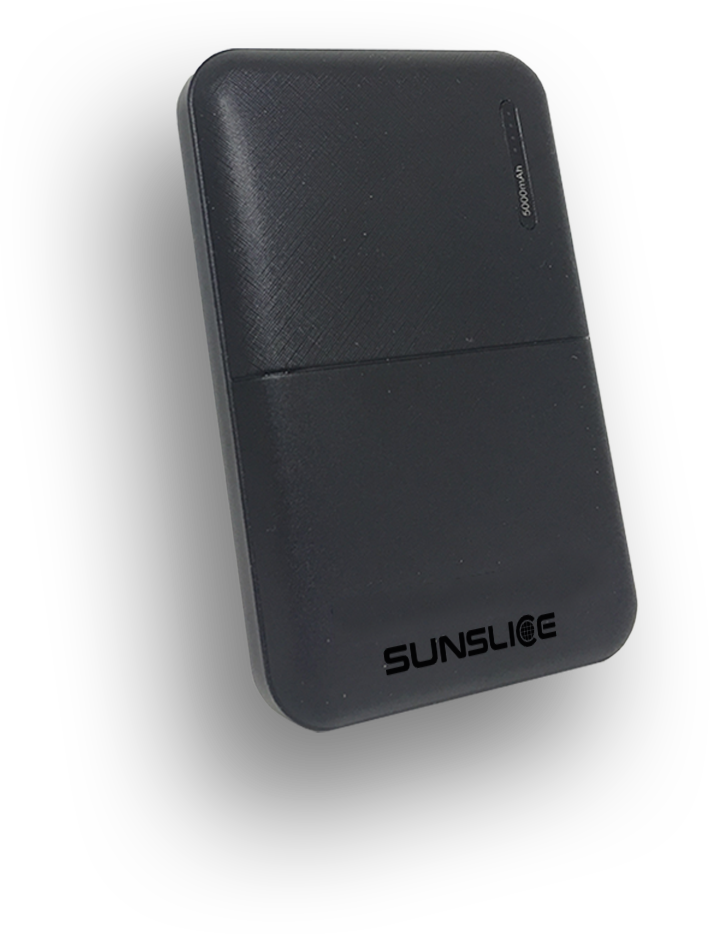 GRAVITY Powerbank / black / 5000mAh, 16.5W
