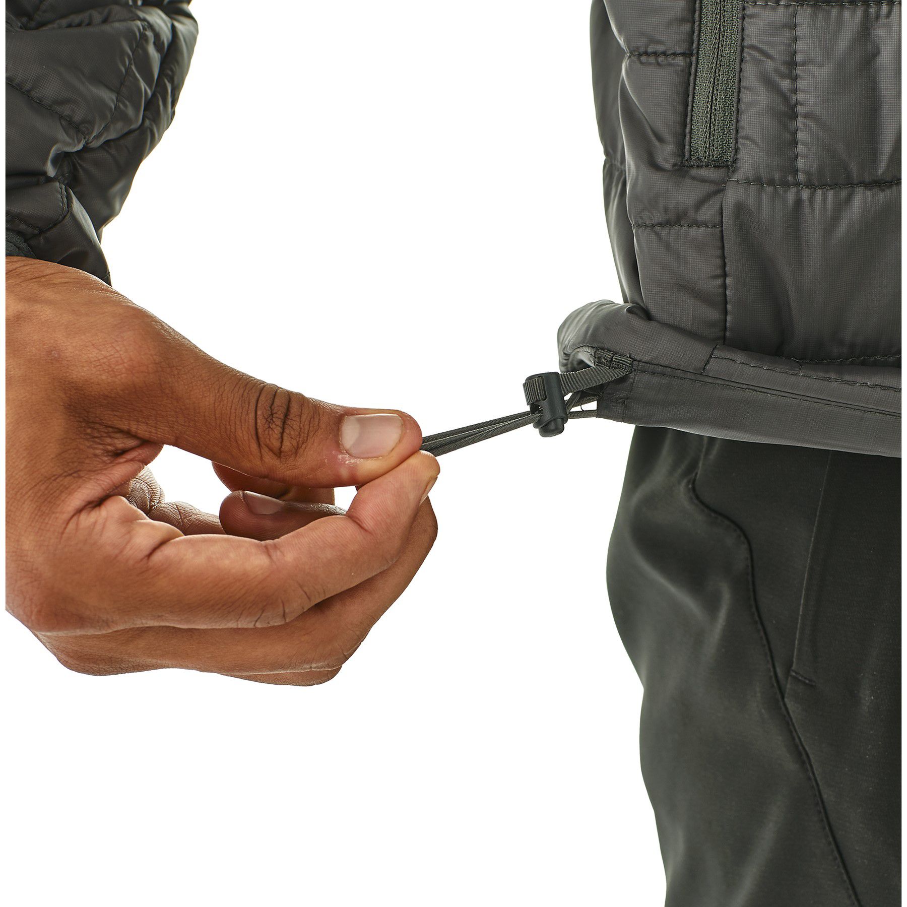 NANO PUFF Herren-Loftjacke / forge grey / S