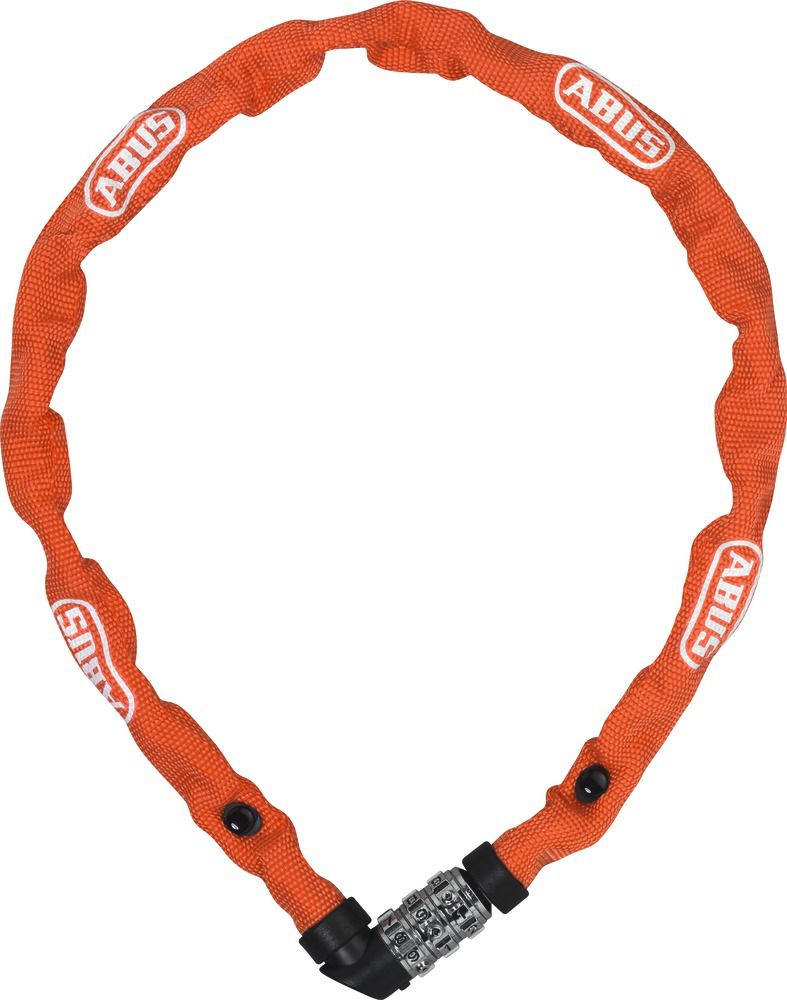 Abus Kettenschloss 1200 Web Code / orange / 600 mm, 200 g