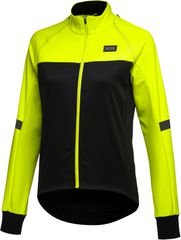 PHANTOM Damen-Zip-off-Softshelljacke / black/neon yellow / 34