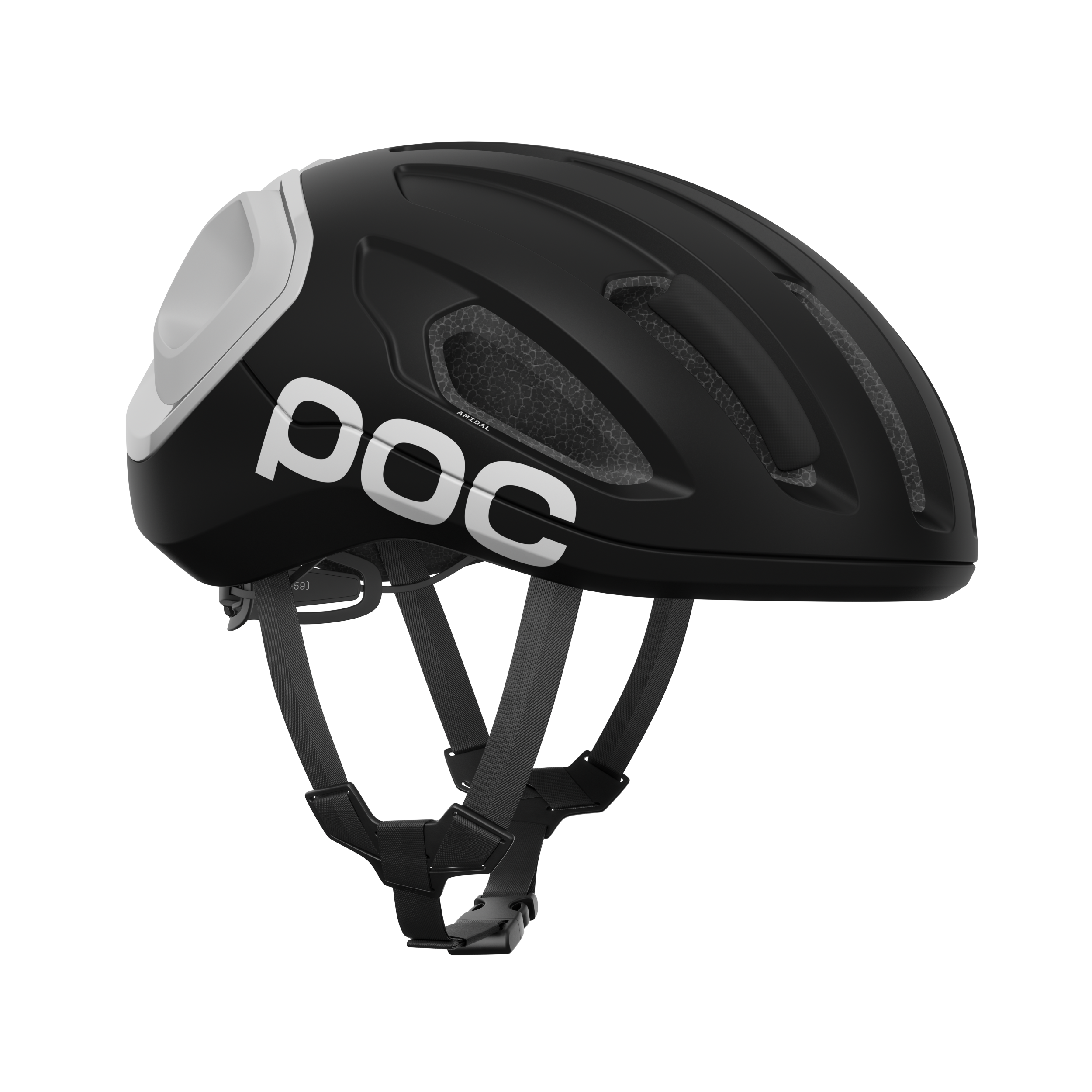 AMIDAL MIPS 304g / uranium black matt/hydrogen white / S 51-56cm