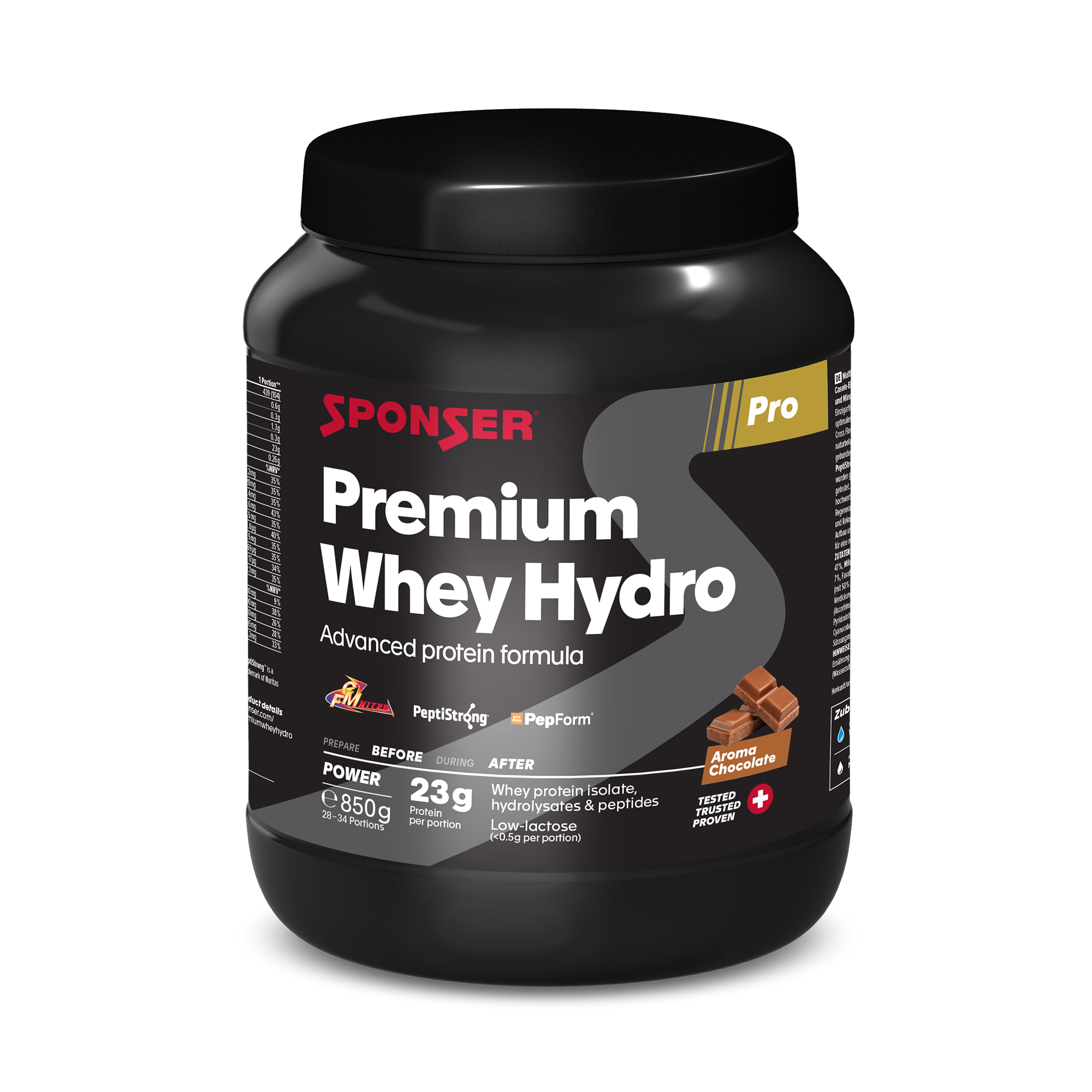 Premium Whey Hydro, CHOCOLATE (850 g)