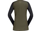FJØRÅ  EQUALISER Damen-Langarmshirt / olive night / L