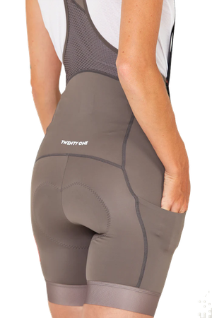 CARGO Damen-Trägerhose / light brown / S