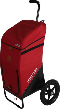VELOSHOPPER Einkaufswagen / rot