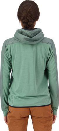 DIVERSION Damen-Merino-Windjacke / thyme/cypress / XL