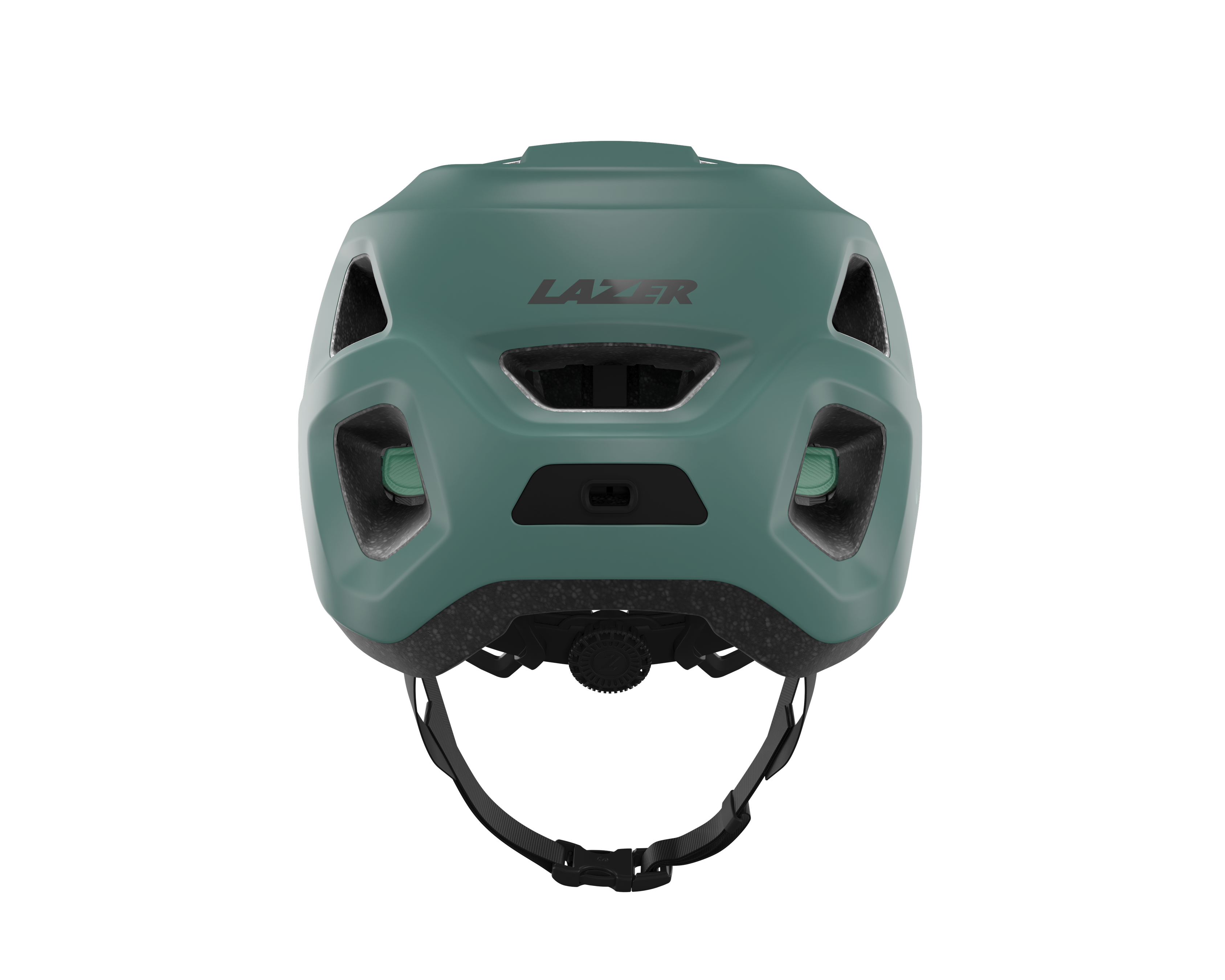 LAZER Unisex MTB Lupo KinetiCore Helm / sage green