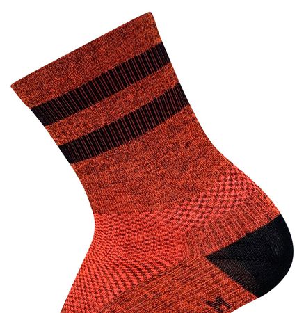 COCKTAIL - Velosocken - 13cm / shoaking black / S=35-39