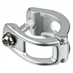 Disc Brake Lever Clamp - Steel Bolt (MMX ready) / silver