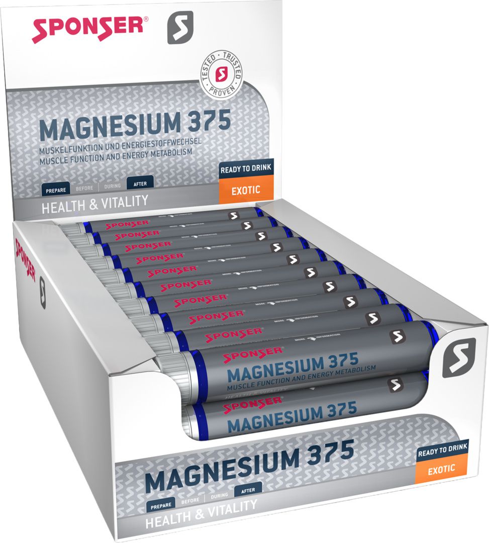 Magnesium 375, Display (30 x 25 ml) / Exotic