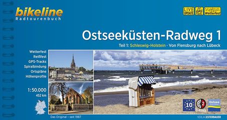 OSTSEEKÜSTEN-RADWEG Radatlas / NR. 3, USEDOM - DANZIG