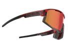 FUSION Sportbrille / transparent red