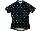 THE FURTHERMORE Damen-Kurzarmtrikot / black/blue / L