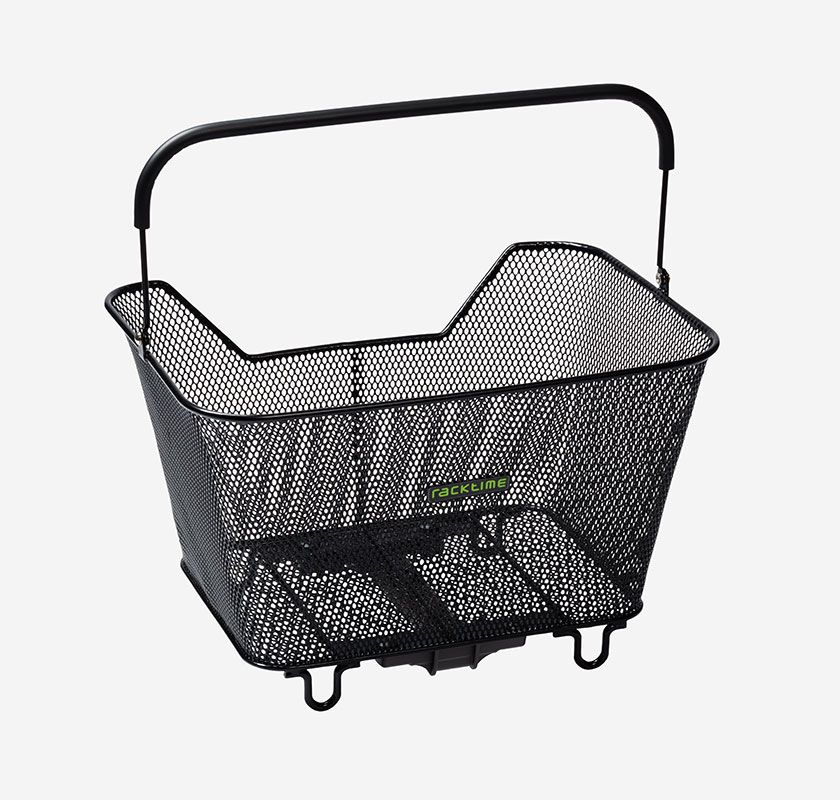 BASKIT SMALL Gepäckträgerkorb, Snapit 2.0 / schwarz