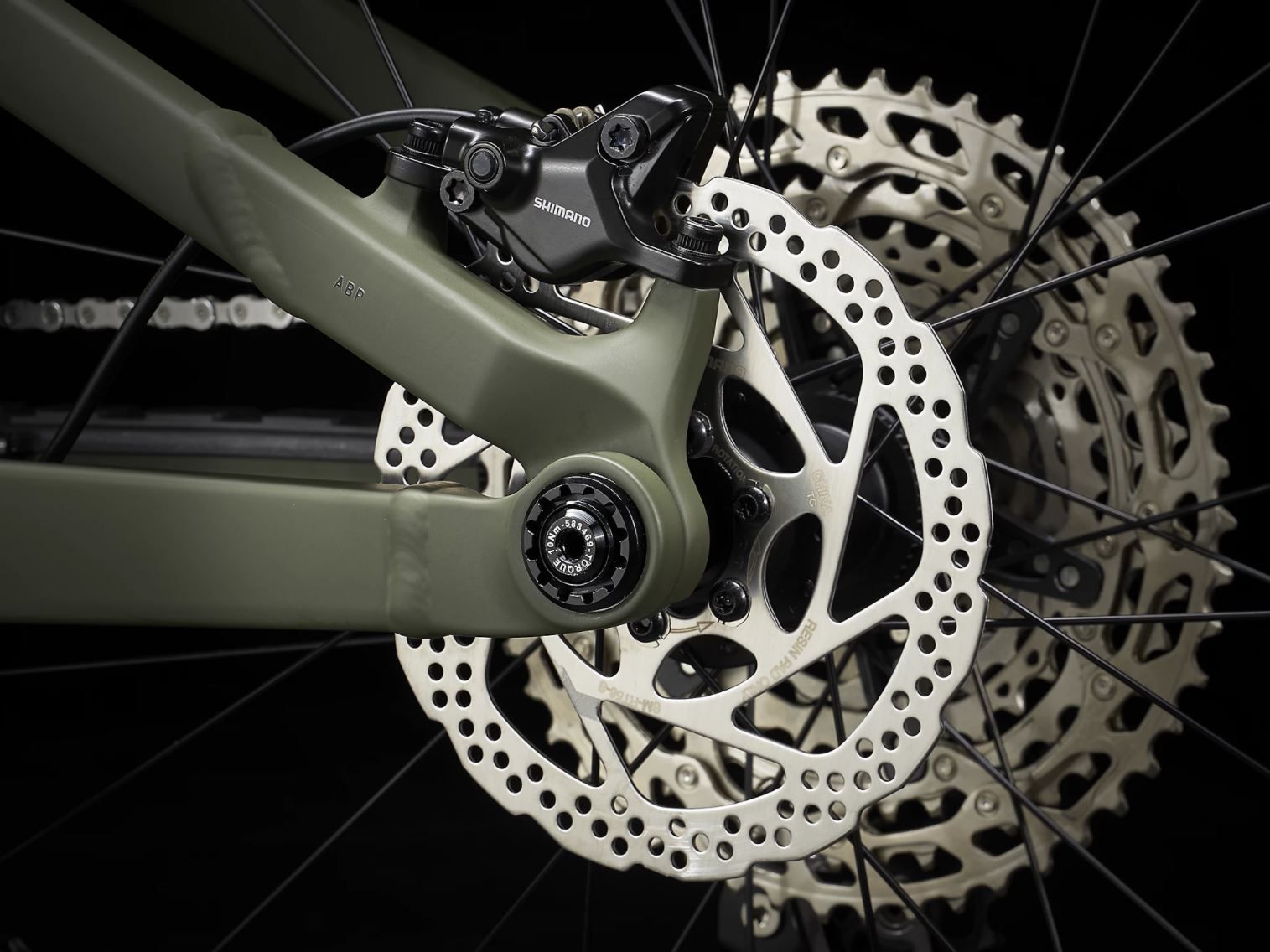 TOP FUEL 7 MTB Fully / matte olive grey / M