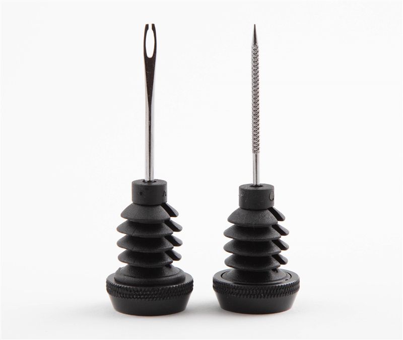 AIRFIX TUBELESS Lenkerendkappen Flickset / schwarz