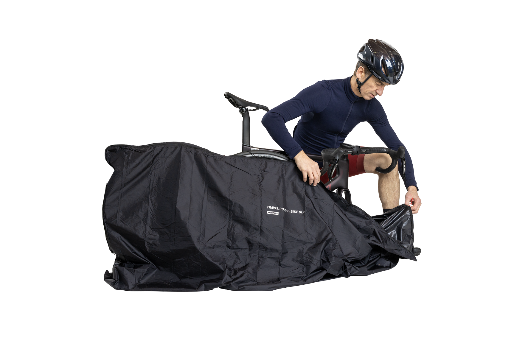 TRAVEL ROAD + BIKE SL, Velo-Tranporttasche / schwarz / 185 x 95cm