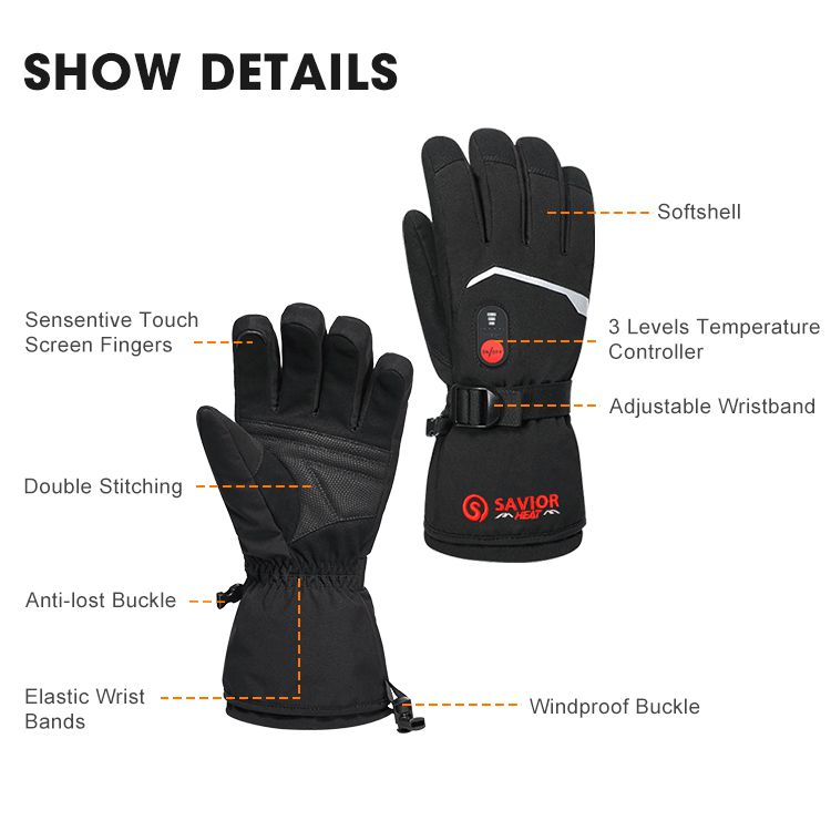 SAVIOR Wintersport Snow SHGS66B Unisex / black / L