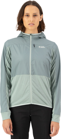 DIVERSION Damen-Merino-Windjacke / dew/desert sage / M