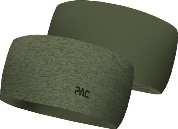 SEAMLESS WARM Headband Stirnband / olive melange