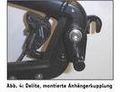 ADAPTER-PLATTER R&M für Veloanhänger / black