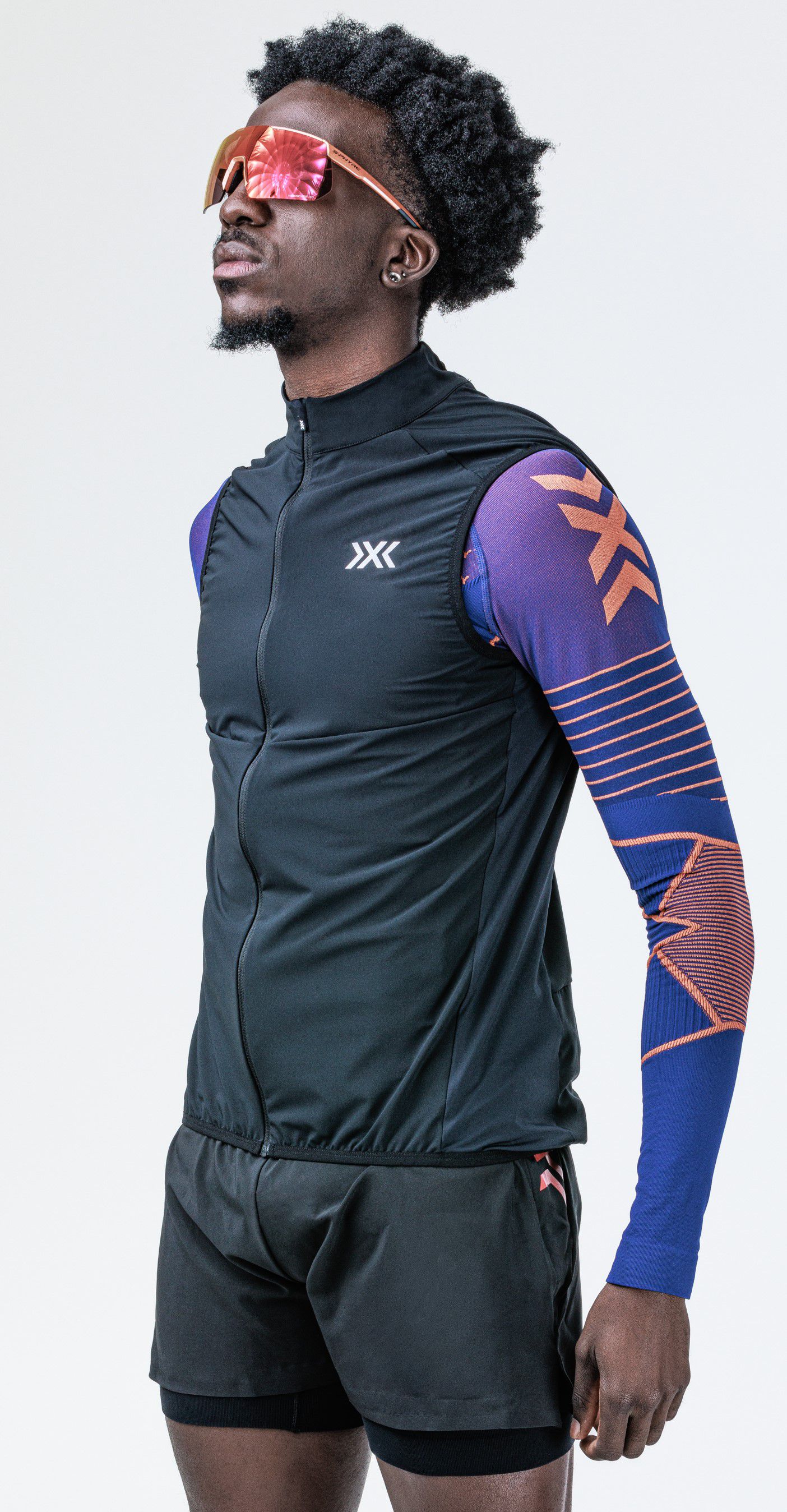 Men Twyce Vest / opal black arctic white / XXL