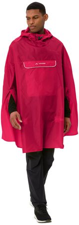 VALDIPINO Unisex-Regenponcho / red uni / L