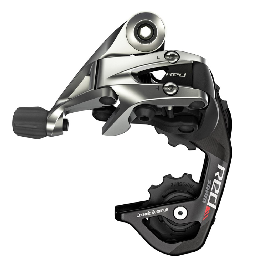 Rear Derailleur Red 22 11SP medium Cage max 32T / falcon grey / Medium