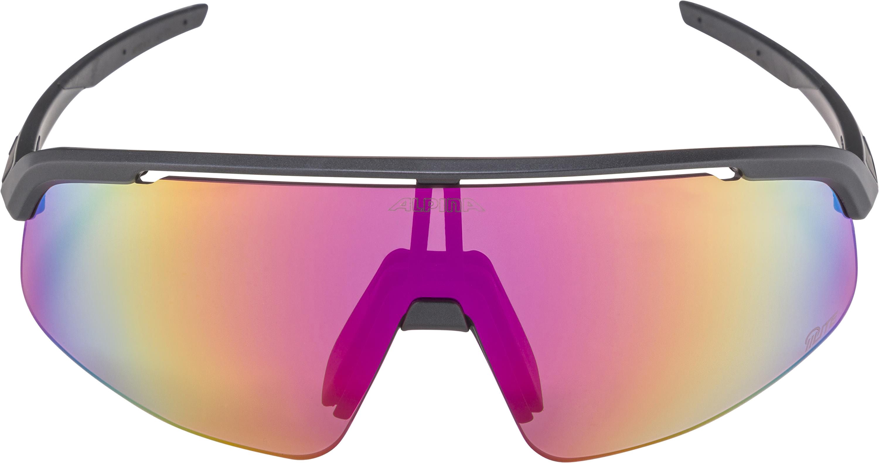 TURBO PRO S Q-LITE Sportbrille / black-metallic mat