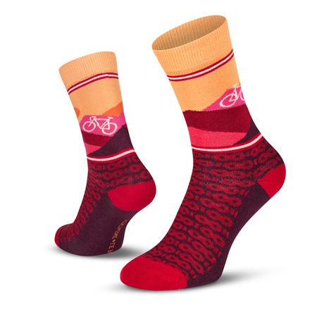 Mountain Socks / bordeaux / 43-46