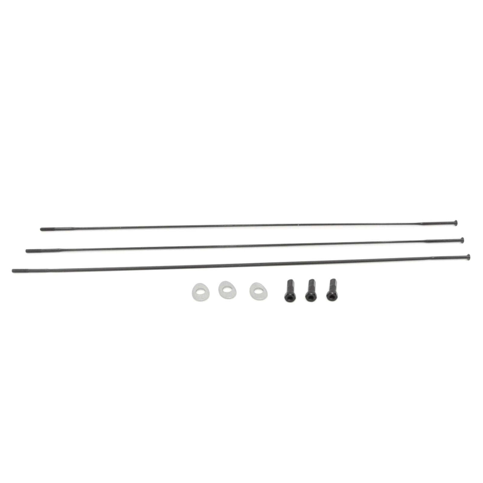 Spoke and Nipple 258mm CX-Sprint StraightPull Qty3 / black