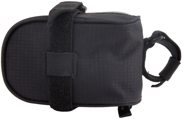 MIKRO Satteltasche / black reflective / 0.2l
