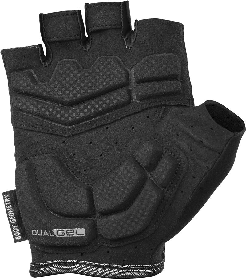 BG DUAL-GEL Damen-Kurzfingerhandschuhe / black / S