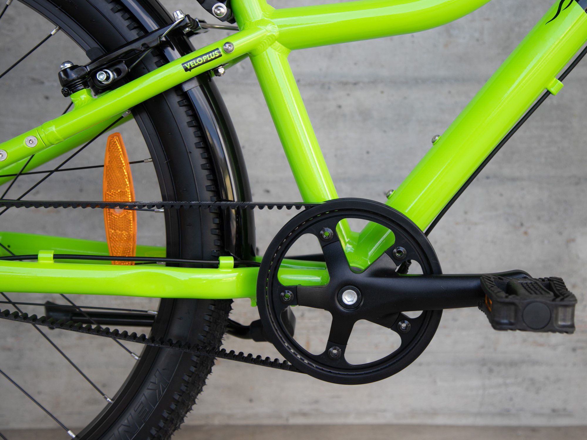 FLiZZi 24 RIEMEN EQ Kindervelo / grün / 24 ZOLL