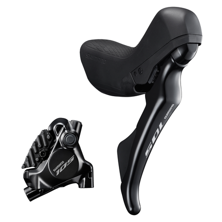 Scheibenbremsen-Set 105 BR-R7170 mit ST-R7020 / Schwarz / 11, 170 cm
