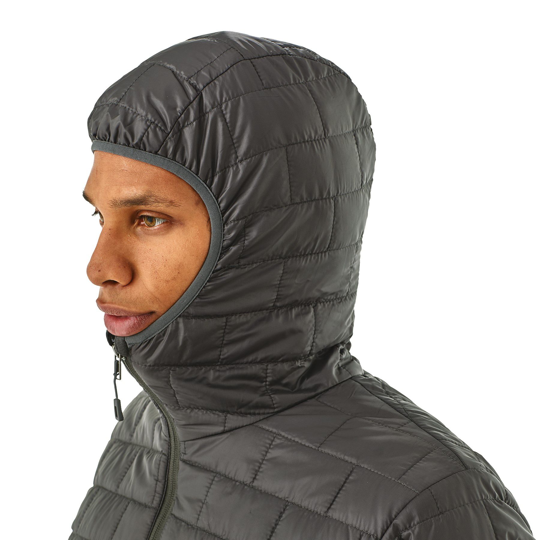 NANO PUFF Herren-Loftjacke / forge grey / S