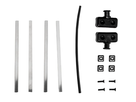 QR SEAT STAY ADAPTER für QUICK RACK Gepäckträger / black