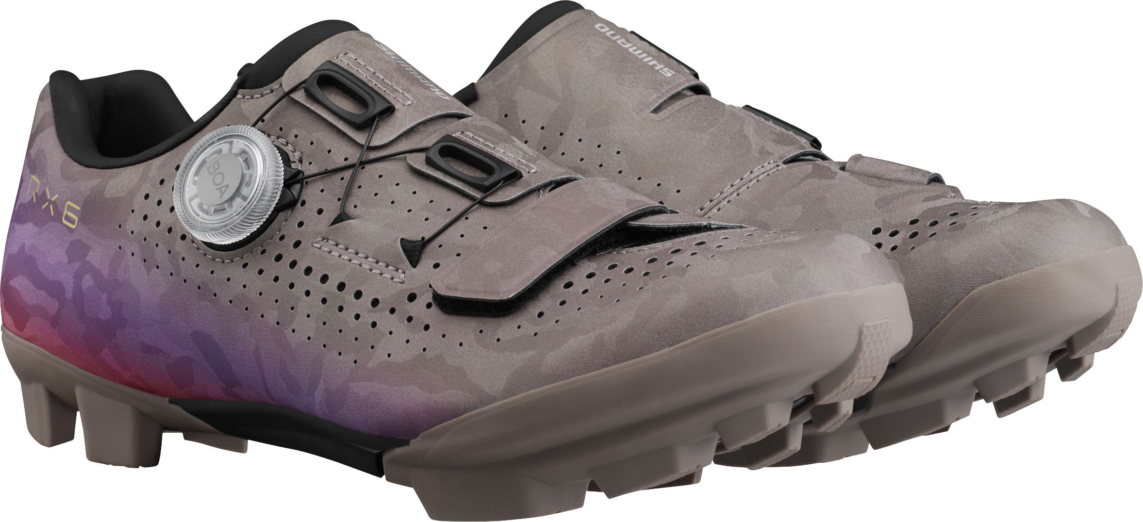 Women Gravel SH-RX6 Schuh SPD stone gray / gray purple / 36