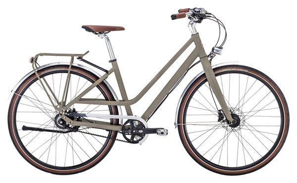 LAZY DAY GATES ALFINE 11 Wmn City- und Alltagsvelo / olive matt / 46 CM