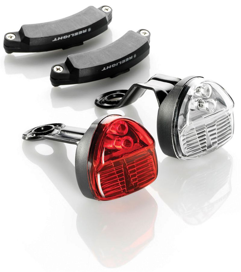 SL 150 RIM batterieloses Naben-Dauerlichtset für Felgenbremse / schwarz