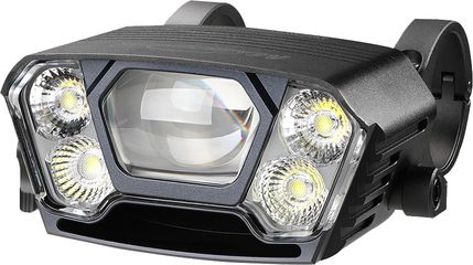 MONTEER 12000 Trail- Scheinwerfer / schwarz / 12000 Lumen