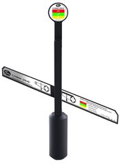 SPANNUNGSTESTER / schwarz