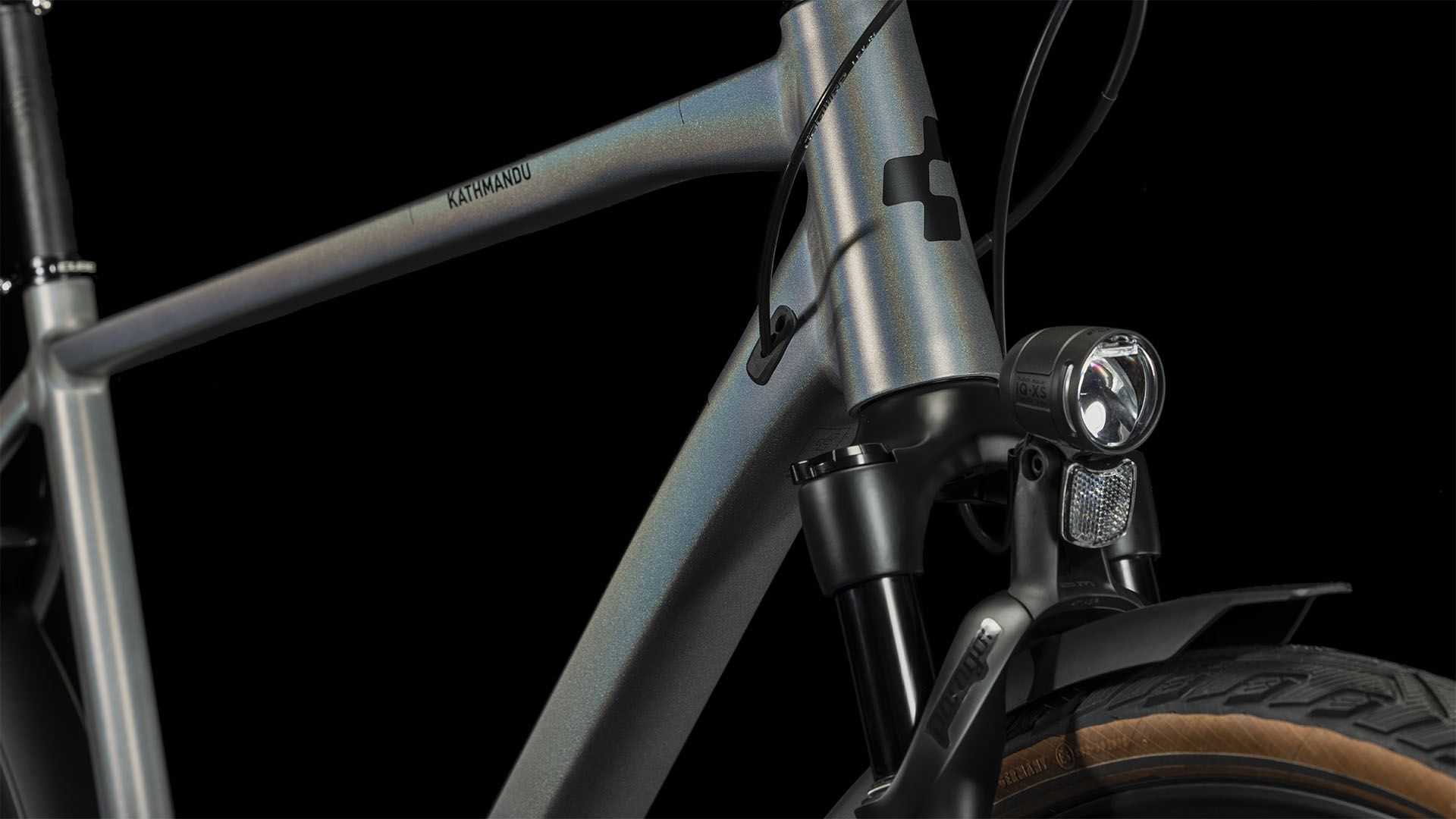 KATHMANDU SLX City- und Alltagsvelo / prizmsilver black / 54 CM