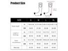 SAVIOR Ski Socks Bluetooth Montreal grey-orange / XL