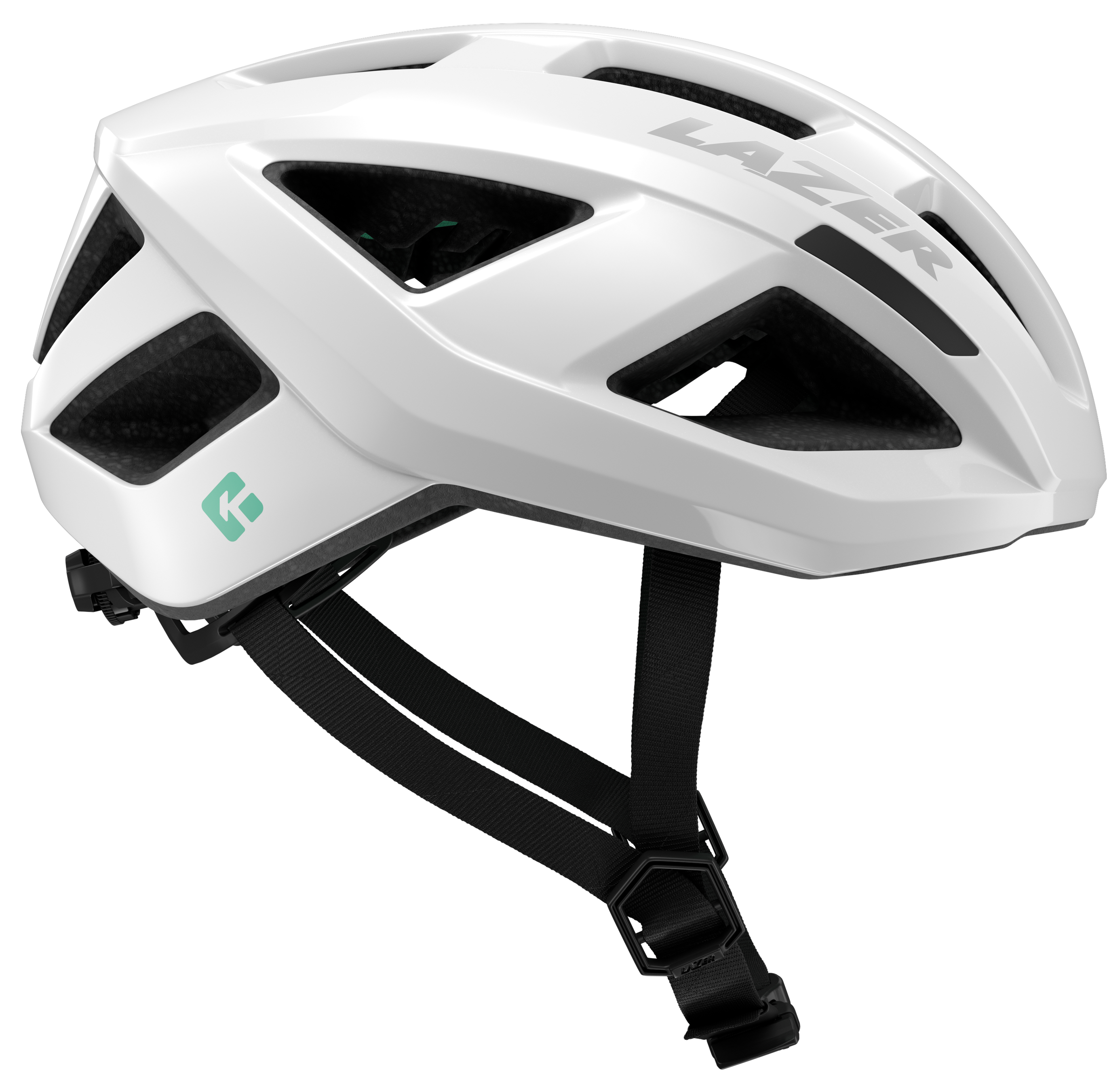 LAZER Unisex Road Tonic KinetiCore Helm / white / M
