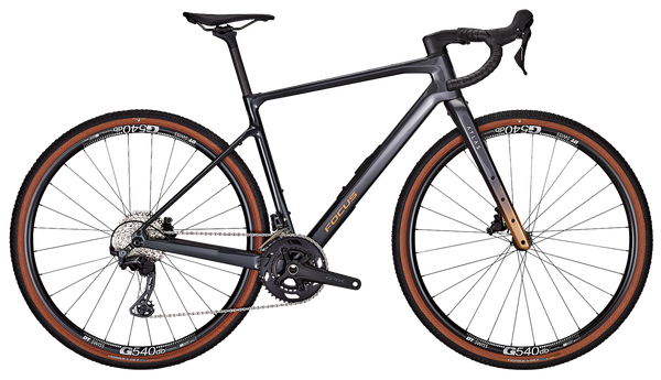 ATLAS 8.7 Gravelbike / Steelgrey/Diamondblack / L